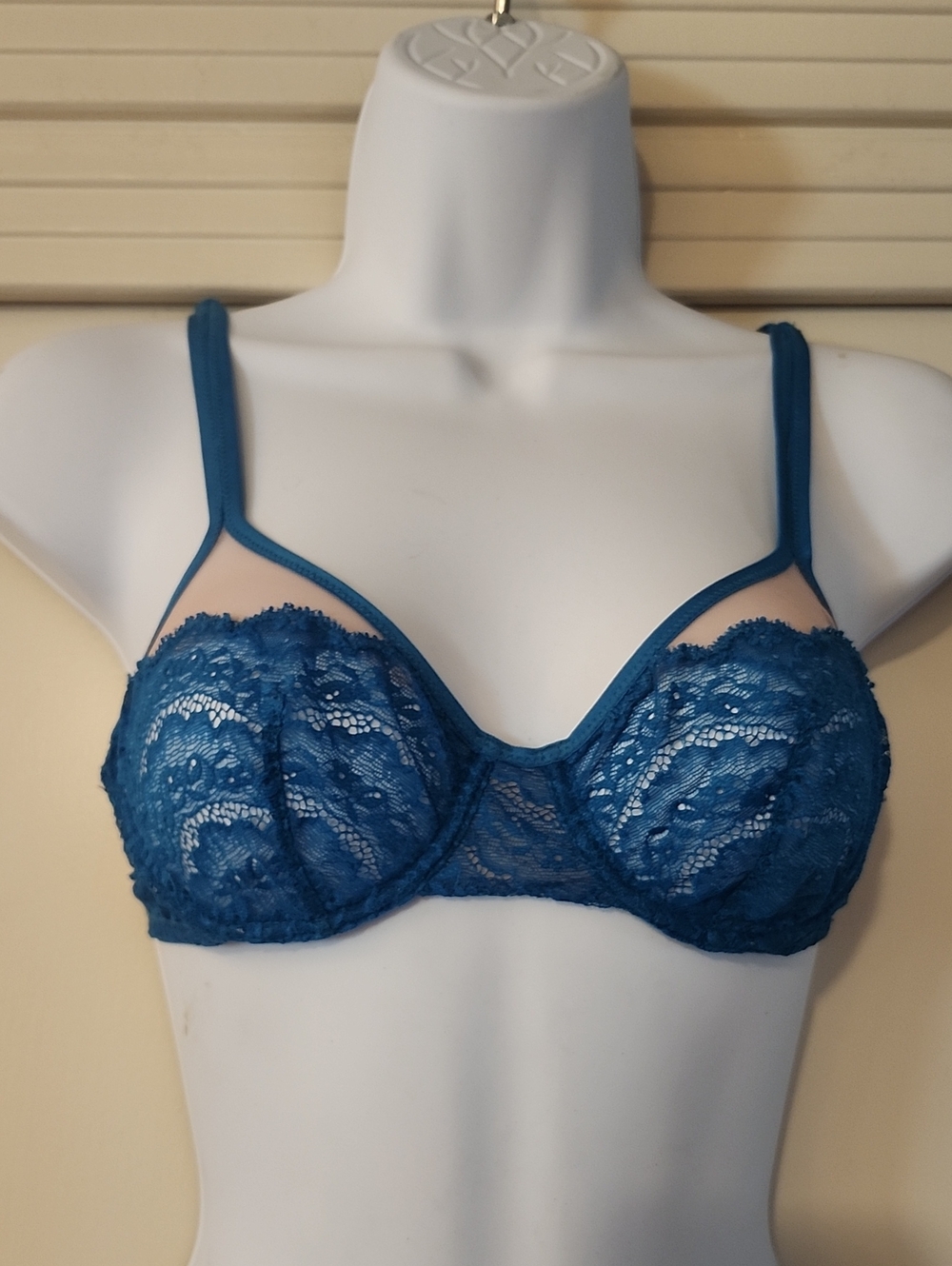 Cosabella Vibrant Blue Lace Bra